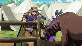 steel ball run epis�dio 1 em portugu�s