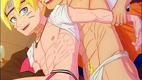 Naruto & one piece hentai compilation with anime scenes