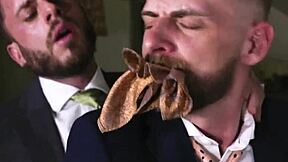 gay mogul bends realtor over for bareback anal