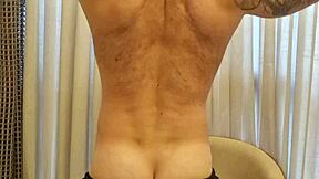 bombeiro sarado brasileiro strip tease with big cock