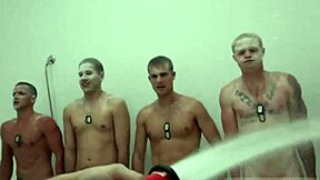 Showering and fucking with cute emo