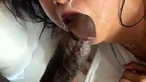 Asian Bbc Double Team Ends With Facial Cumshot