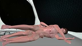 Muscular man deepthroats cock then gets spooned