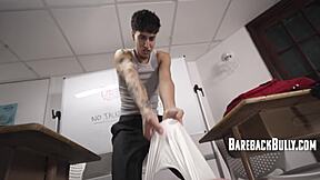 Nerdy Twink Detention Turns Whore