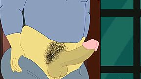 Desenho porno gay pagando o aluguel