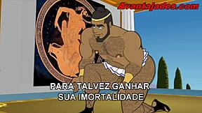 Desenho Gay Os Deuses Pauzudos