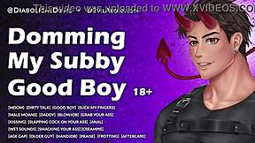 Domming my good boyfriend i love when youre submissive for me