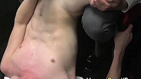 Gay mormon shoots cum in old and young scene