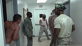 Military gay sex black the hazing the showering and the fucking