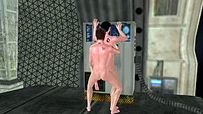 Animated 3d Gay Cartoon Porn - Standing Fuck To Floor Riding In Space Station