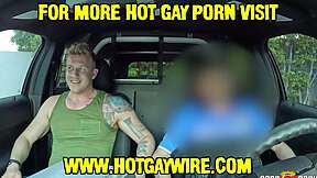 ride along turns into blowjob in patrol car