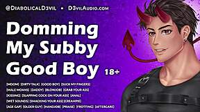 Domming my good boyfriend i love when youre submissive for me