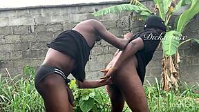 Will you fist my ebony bussy outdoors?