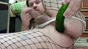 double pleasure for a gay man anal fucking and dick jerking