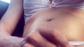 Masturbation Outdoors With Toy