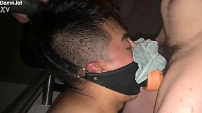 Throat that never quits on this thick latino cock with rough face fucking 😈
