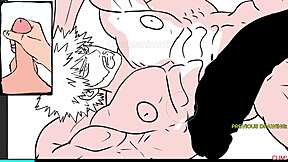 Yaoi Anime Naked Bakugo With Huge Cock And Muscles 2 Male Joi Masturbation Instructions For Men