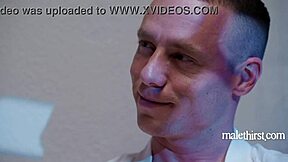 Homesick retreat guy gets bent over for his man