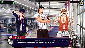 Jock route demo shows Bryce handling big cock and cum