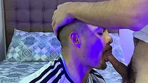 watching the world cup with my friend we make a bet