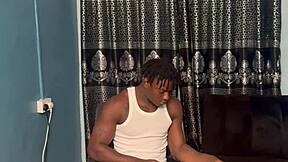 Daddy is bored at home