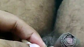 gay masturbating without touching cock with some oil