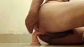 My delicious ass invaded by favorite dildos