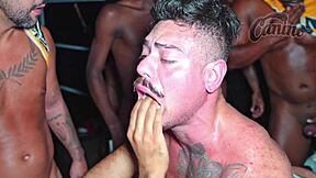 Arthur franz takes ten latino men