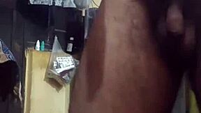 gay half nude dance l showing small 18+ cock on camera