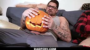 stepdad ryan bones scares benjamin then fucks