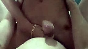hung guy cums while riding cock