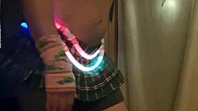Exotic Dancer Gives Private Show Featuring Max Shenanigans