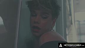 heteroflexible muscle daddy and twink scene with subtitles
