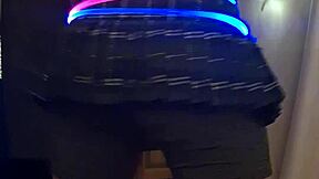 Exotic Dancer Gives Private Show Featuring Max Shenanigans