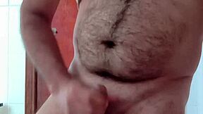 Secret Handjob Ends With A Huge Load In The Sink