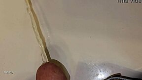 short compilation of pissing in sink