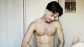Branquinho Rabudo Sentando No Dote Do Magrinho