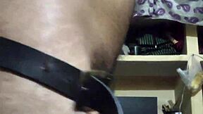 pregnant gay belly dance with belt