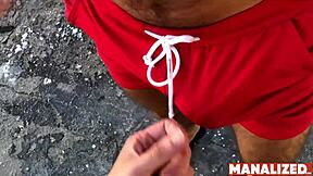 Manalized: Cade Maddox barebackuje svalnatého jocka Maxe Adonise