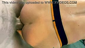 Man, this horny gay bareback fucking with cumshots is wild with my muscular neighbor!