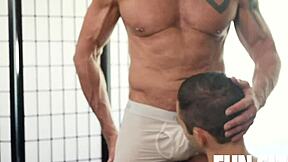 Giant Monster Cock SLAMS Tiny Boy Bareback!