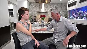 Old dad shows stepson how to dominate bullies