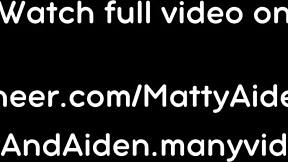 Hey Matty and Aiden, isn’t outdoor blowjob risky for twinks?