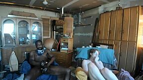 Bbcgeorge en Anastasia-Coxx in wilde blowjob uitdaging