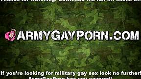 Sebastian Green dan Brandon Anderson Aksi Bareback Militer Intens