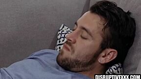 Creepy Voyeur Spies on Married Man Banging His Gay Lover Hard