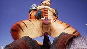 Hidupan Liar - Gay Furries Yiff dalam Aksi Panas