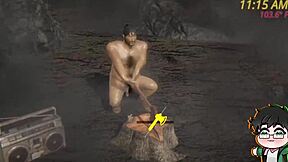 Why does lumberjack strip bare in forest?