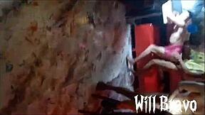 कार्निवल की सुरुबा कैरियोक्स मेकिंग ऑफ डीपथ्रोट और कुमशॉट्स के साथ