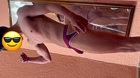 We stripped our straight model for photos and ended up sucking him off.